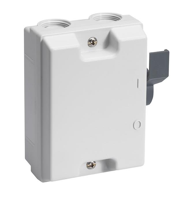 ABB 2CMA142302R1000 Strømbryter plastkapsling, 3-polet, 16 A Type: BA 316