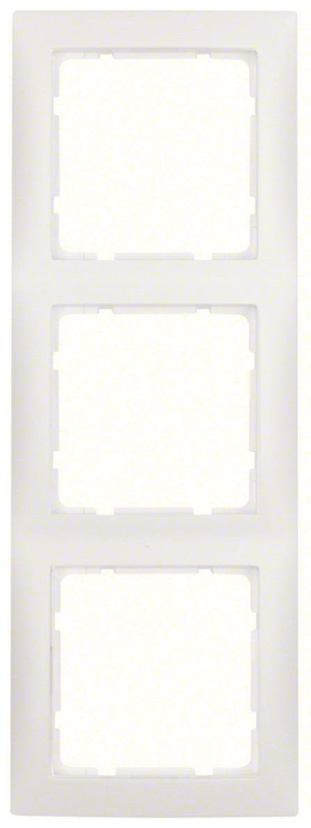 Hager 10139909 Kombinationsram termoplast, serie S1 3 fack