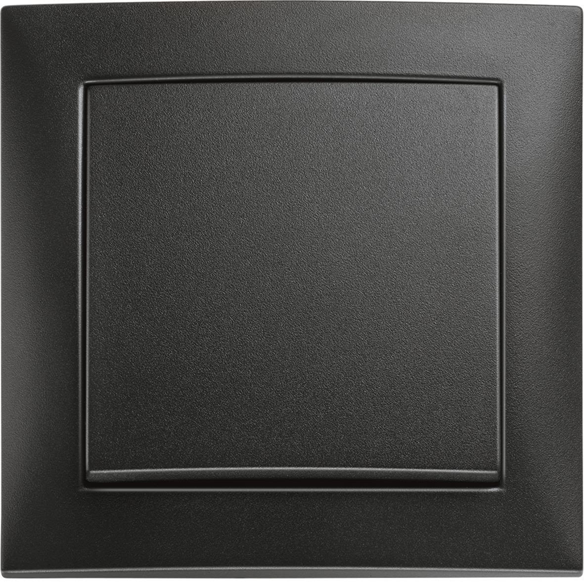 Hager 6350361606 Trykknapp antrasitt Trapp/1 pol
