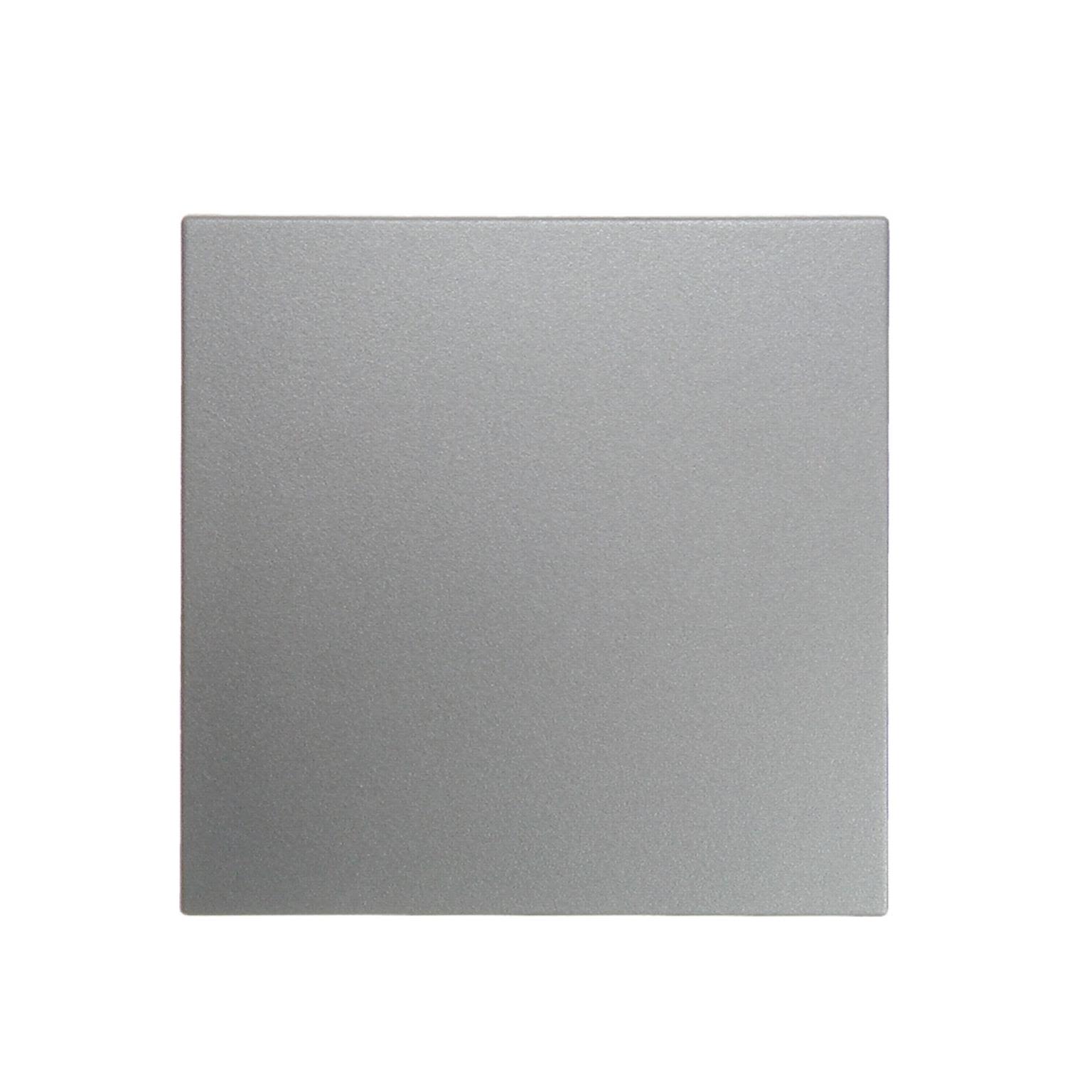 Hager 85141183 Tryckknapp med skydd, termoplast Silver