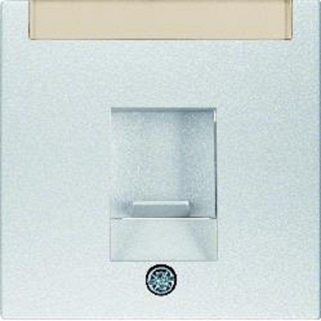 Hager 11701909 Centumbricka för 2-vägs centrumplatta Vit, 9 mm, 1 enhet