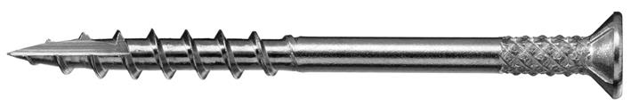 VSB RB441 Trallskruv bandad, syrafast A4, 1000-pack 4,2 x 41 mm