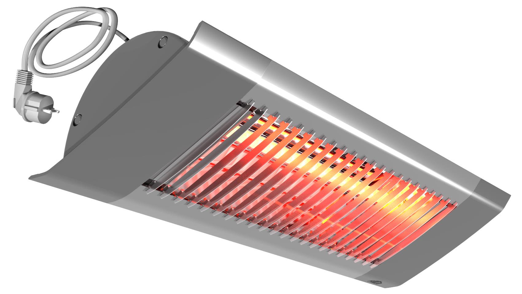 Frico IHW10 Säteilylämmitin halogeeni, 230 V, 1000 W