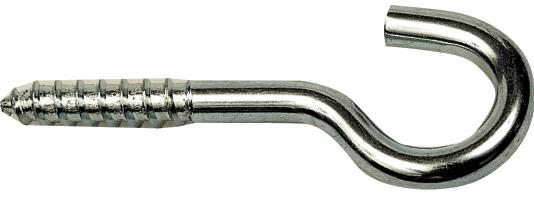 Habo 5350 Z Klessnorkrok elsforsinket stål, 90 mm