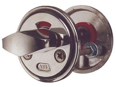 ASSA 262/50 Epok WC-behör 0-50 mm Förnicklad