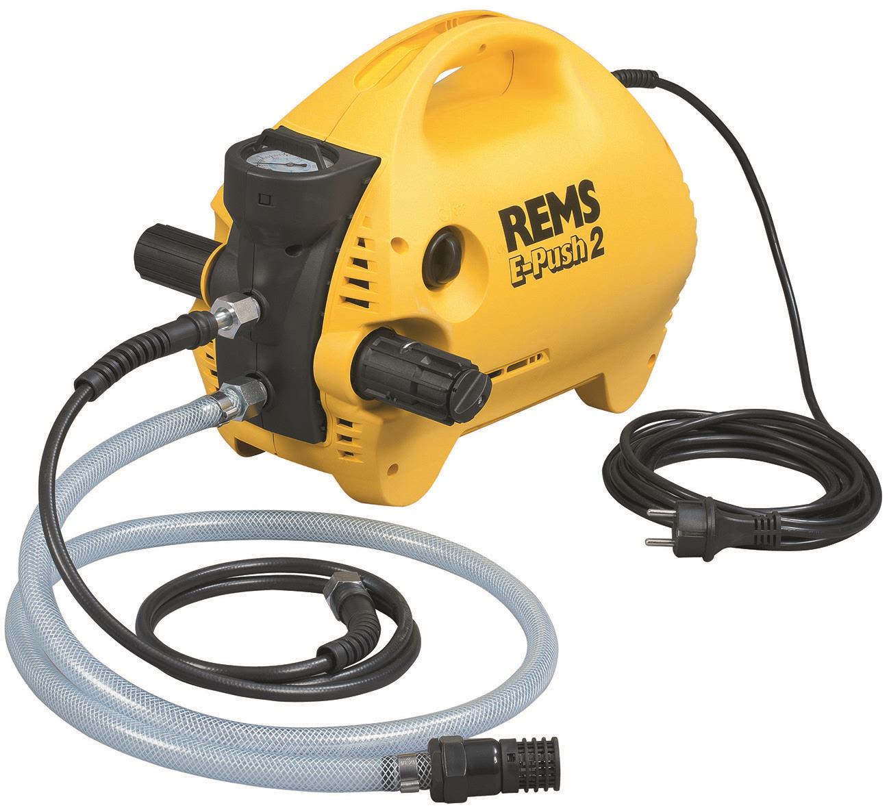 REMS E-Push Prøvetrykkingspumpe elektrisk, 60 bar/870 psi