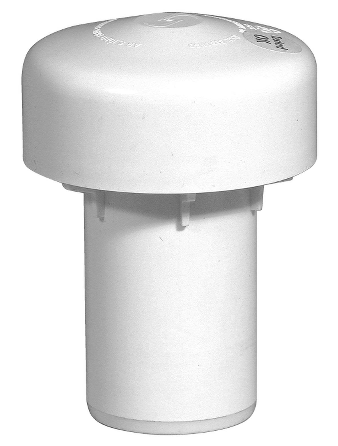 Purus 3131160 Luftningsventil ABS med tätning av EPDM-gummi 75 mm