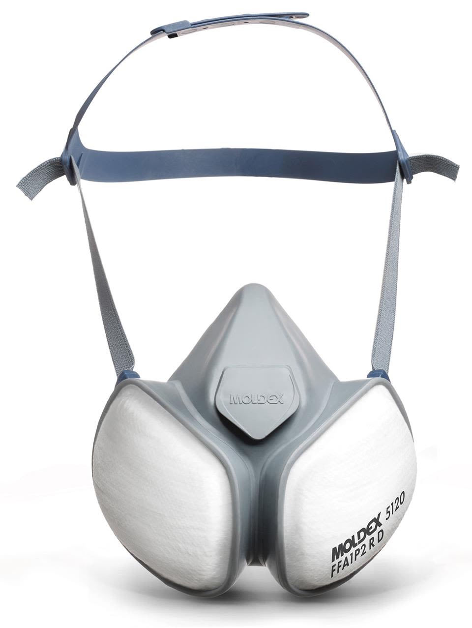 CleanSpace 523001 Halvmask med dubbel filterhållare