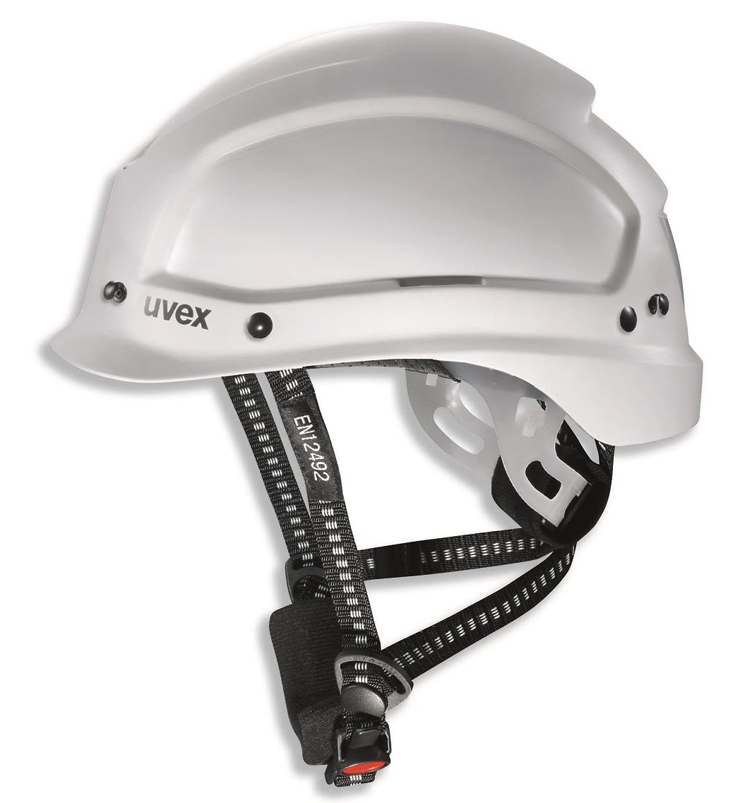 uvex Pheos Alpine Skyddshjälm ventilerad Vit