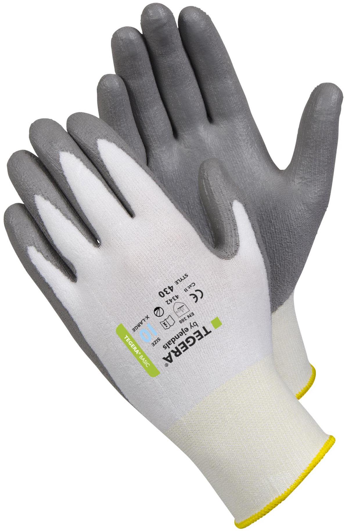 Tegera 430 Skärskyddshandske polyester, lycra 5