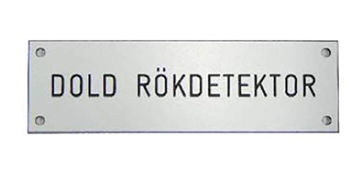 Calectro SK.DOLD Indikeringsskylt 