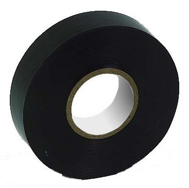 Gelia 4000122101 Eltejp 20 m x 19 mm Svart