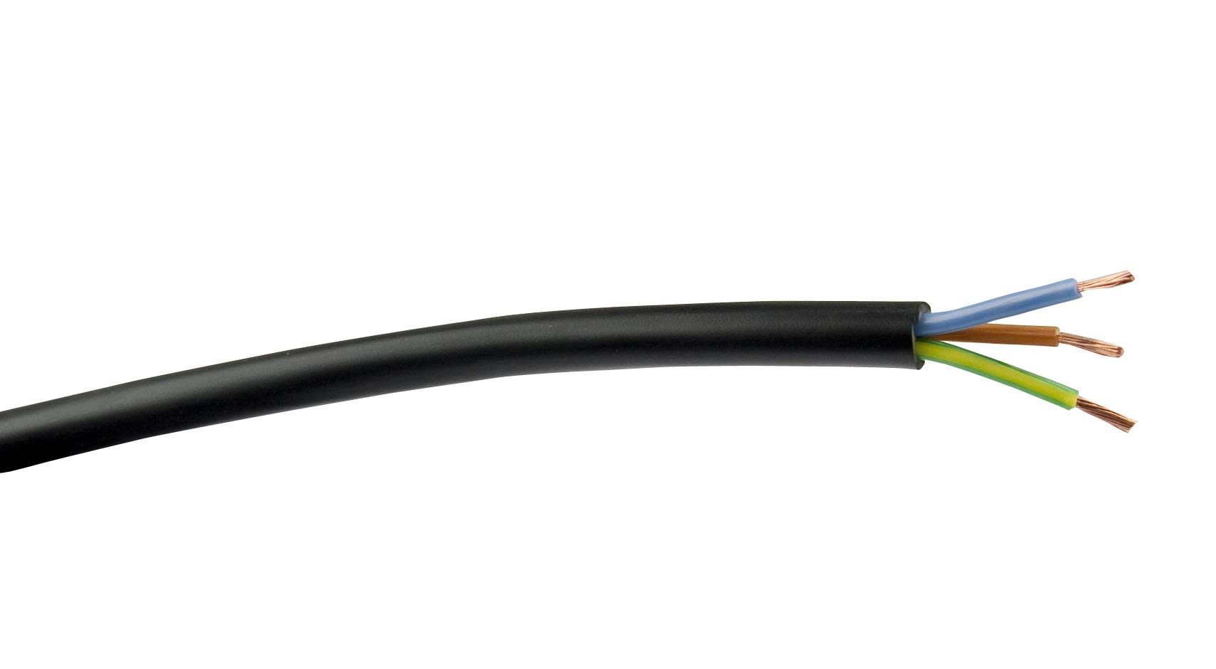 Gelia 4000025001 Kabel fast forlengelse 5G2.5, 125 m