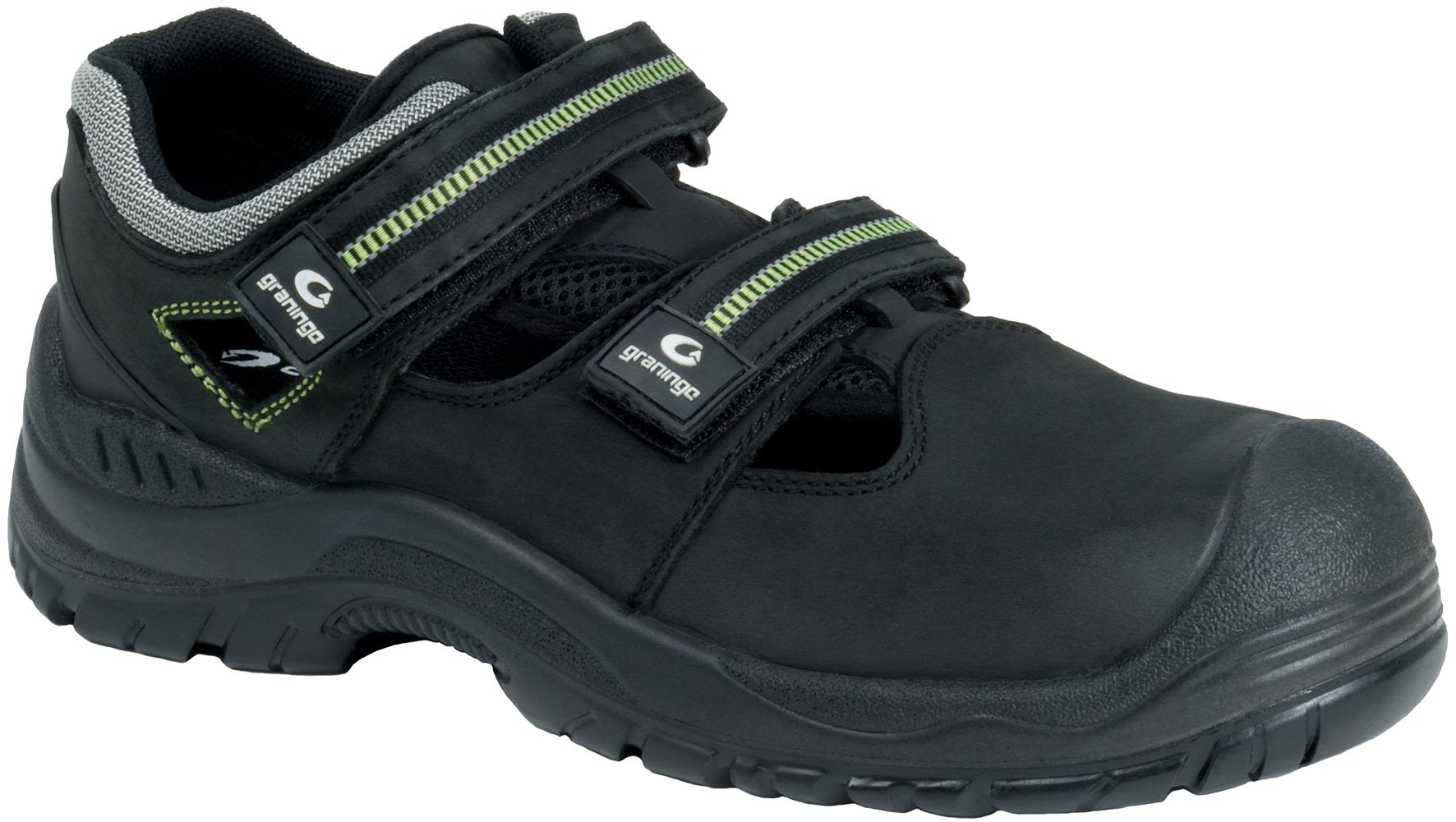 Graninge 7218 Skyddssandal S1P SRC, svart 46
