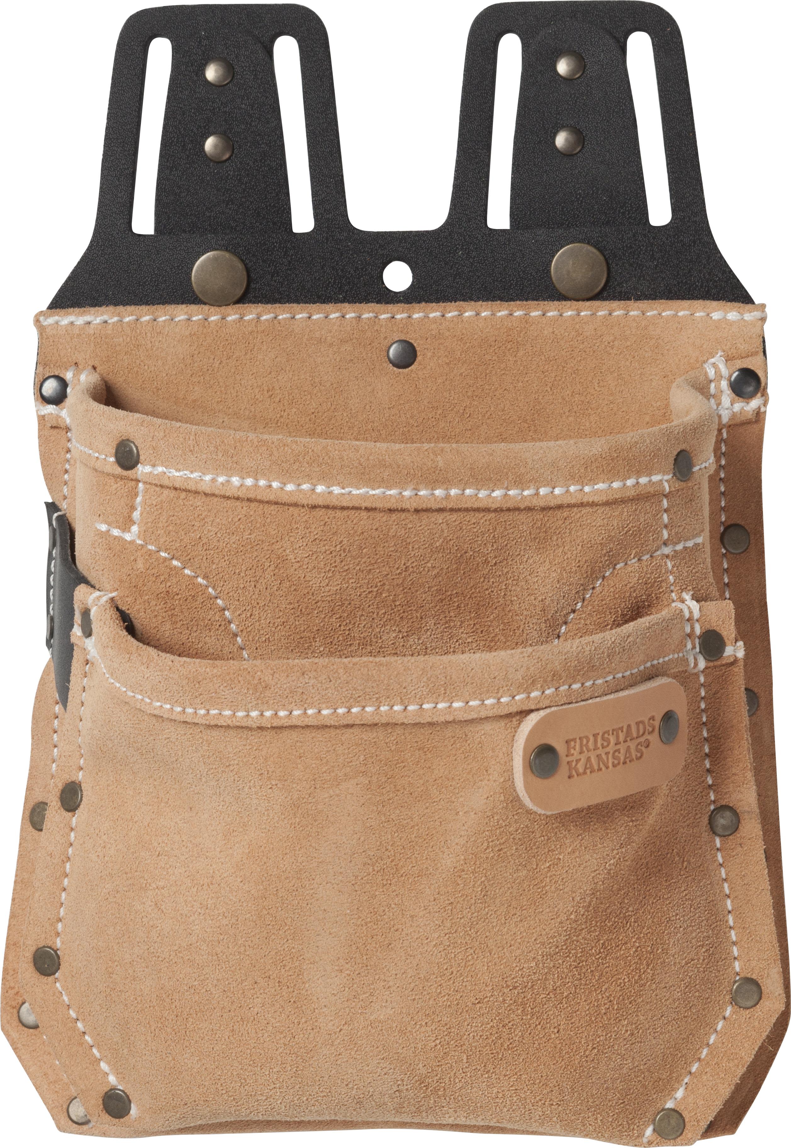 Fristads 9303 LTHR Materialficka brun