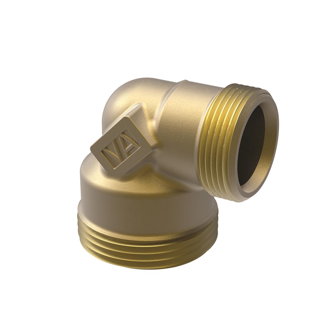 Vatette V6 Rørkobling vinklet, 22x15 mm