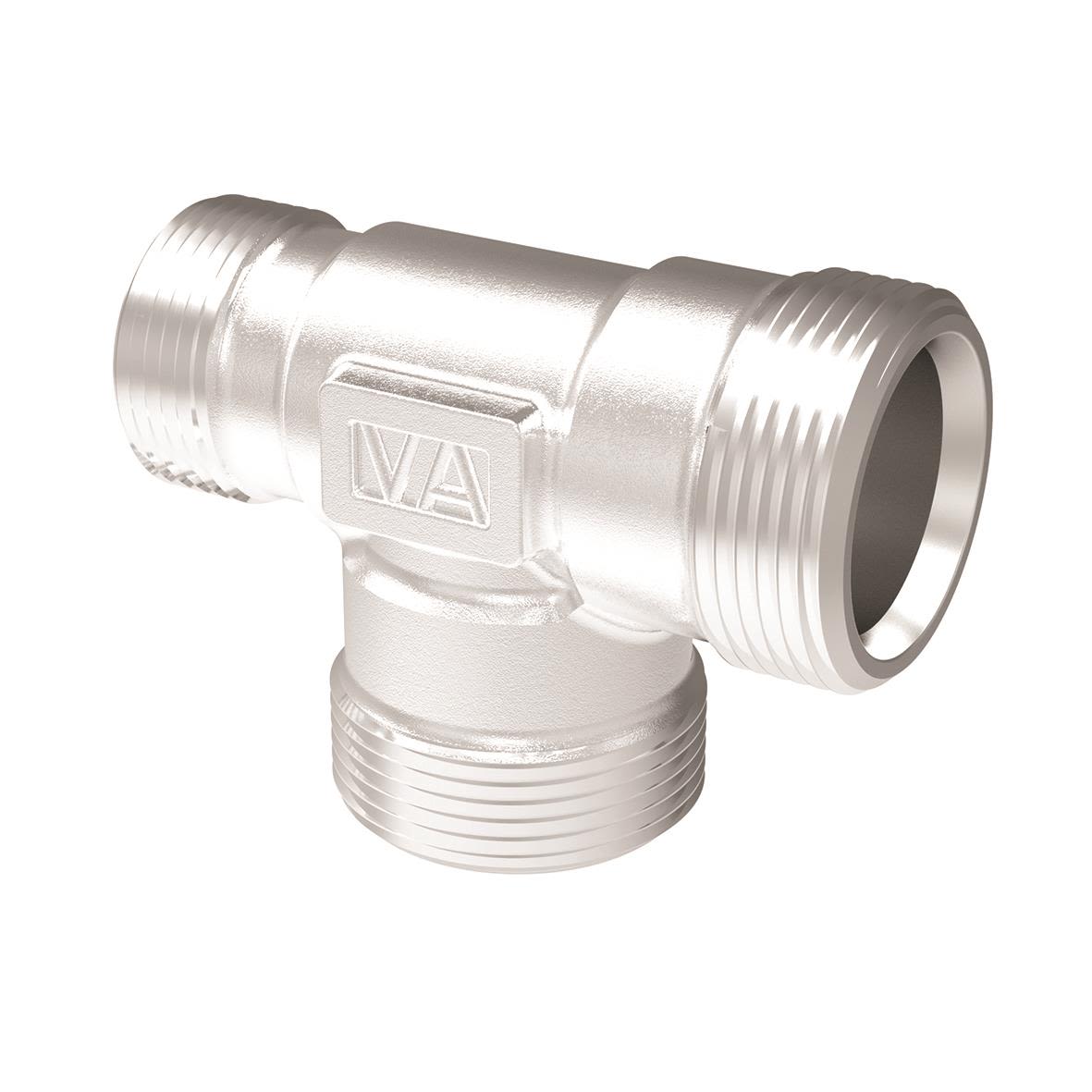 Vatette V6 Skruvdel T-rör 12x15x15 mm