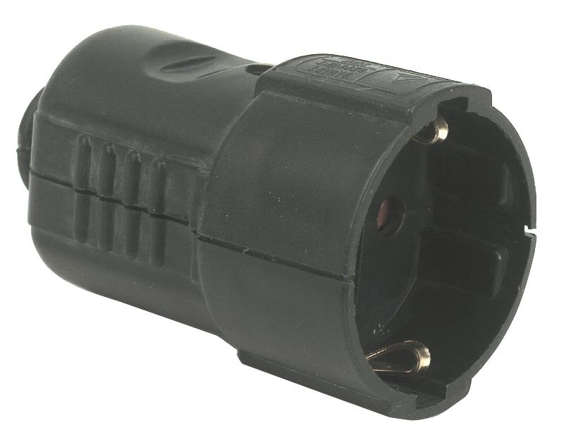 Gelia 80000803 Skarvuttag jordad Svart