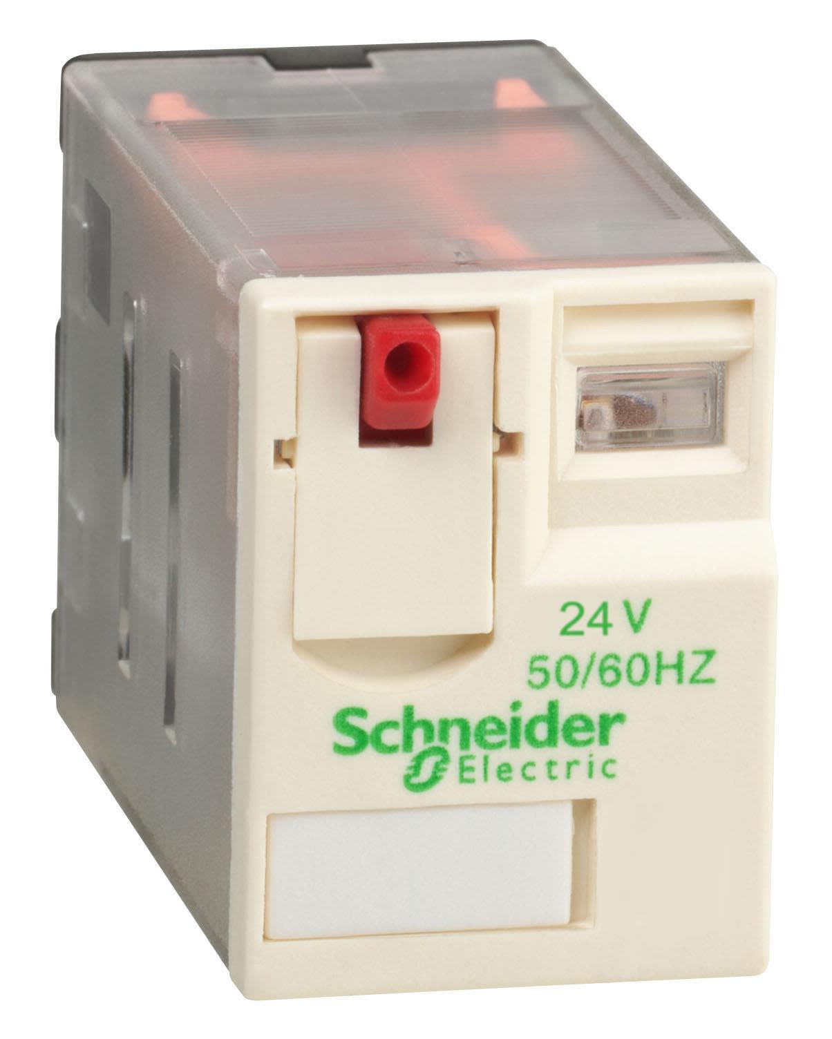 Schneider Electric RXM2AB2B7 Relä 2-pol, 12 A, 24 V AC