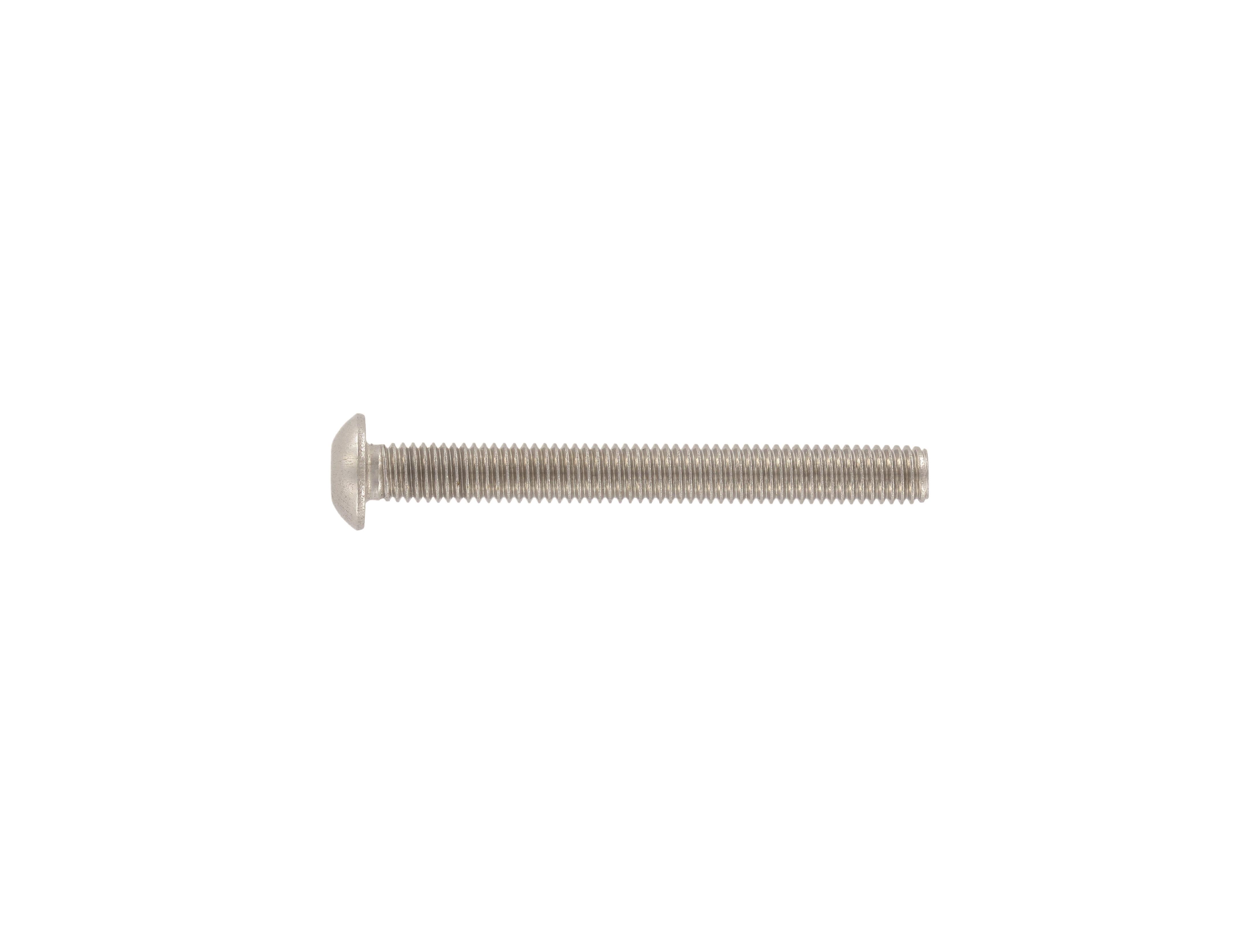 Schäfer & Peters 738012645 Insex skrue M6, K6S A2, ISO 7380 M6 x 45 mm, 100-pakk
