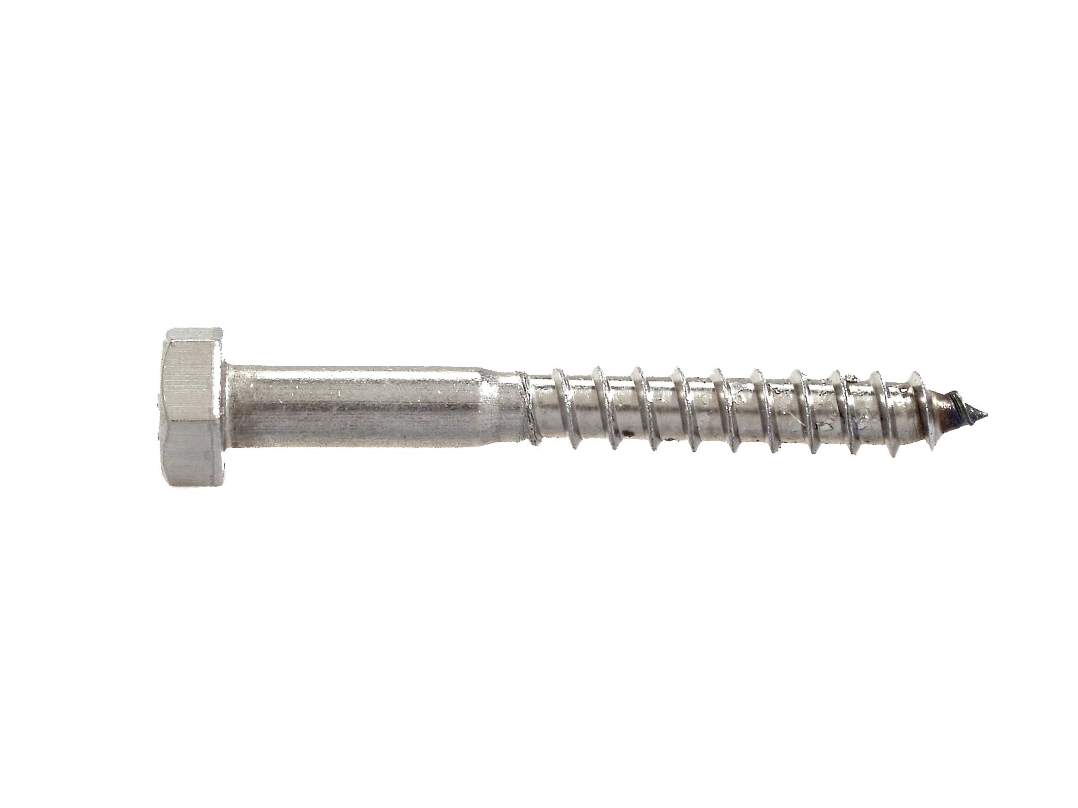 REYHER 005710100060070 Sekskanttreskrue T6S, 6x70, FZB 4.6 DIN 571 200-pakning
