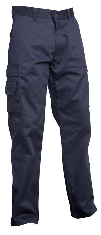 2670 Midjebukse marineblå, bomull/polyester Str. C58