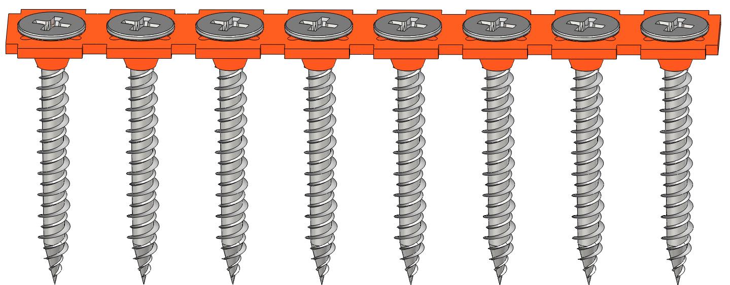 MAX 19170390302052 Gipsskruv 30 mm, stål, 1000-pack 30 mm, stål