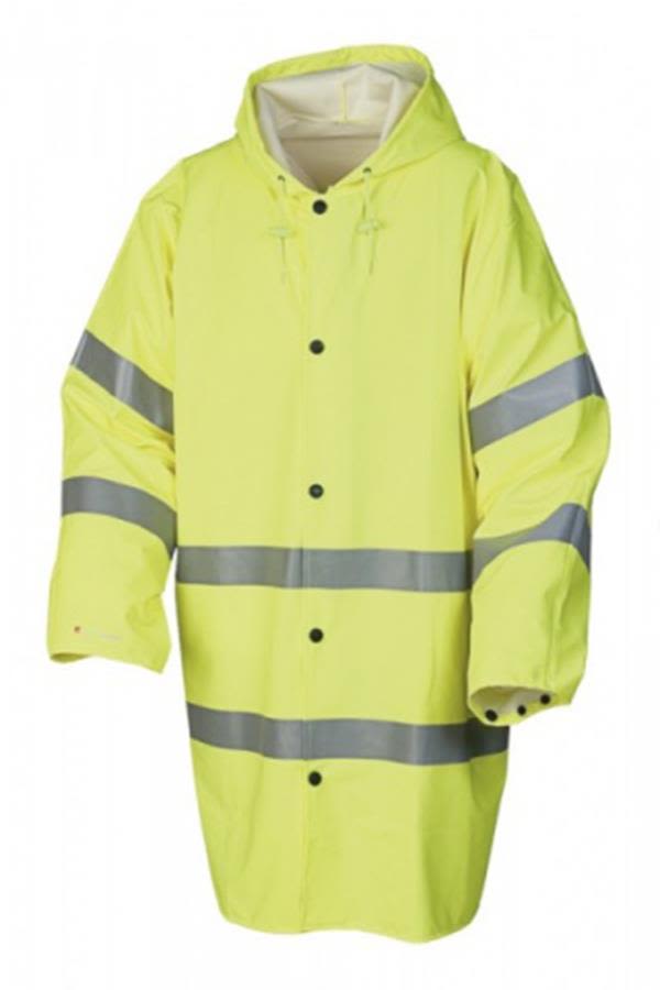 Top Swede 9295 Regnkåpe 103 cm, varsel, gul Str. L