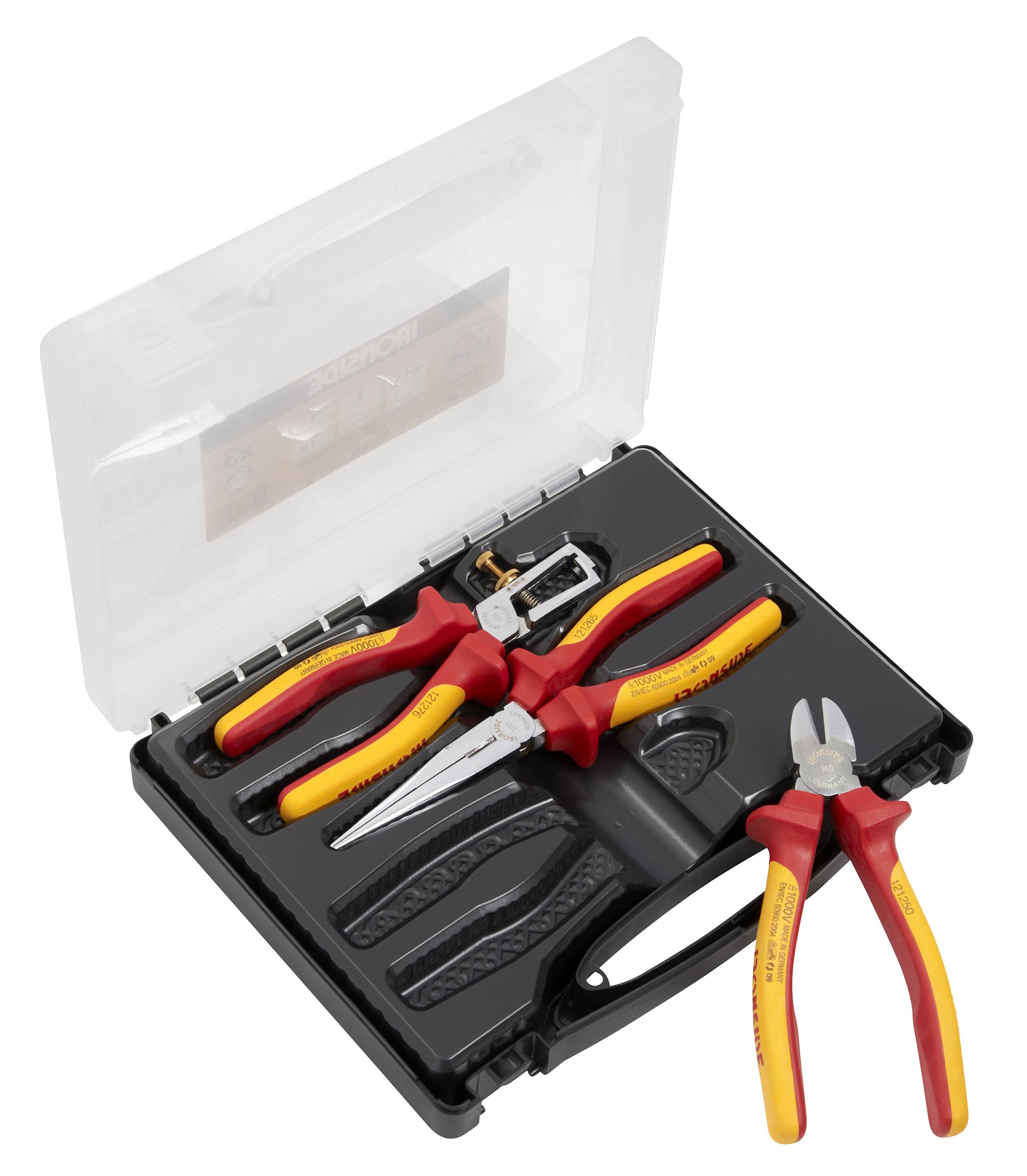 Ironside 121022 Tangsett 3 deler, opptil 1000 V