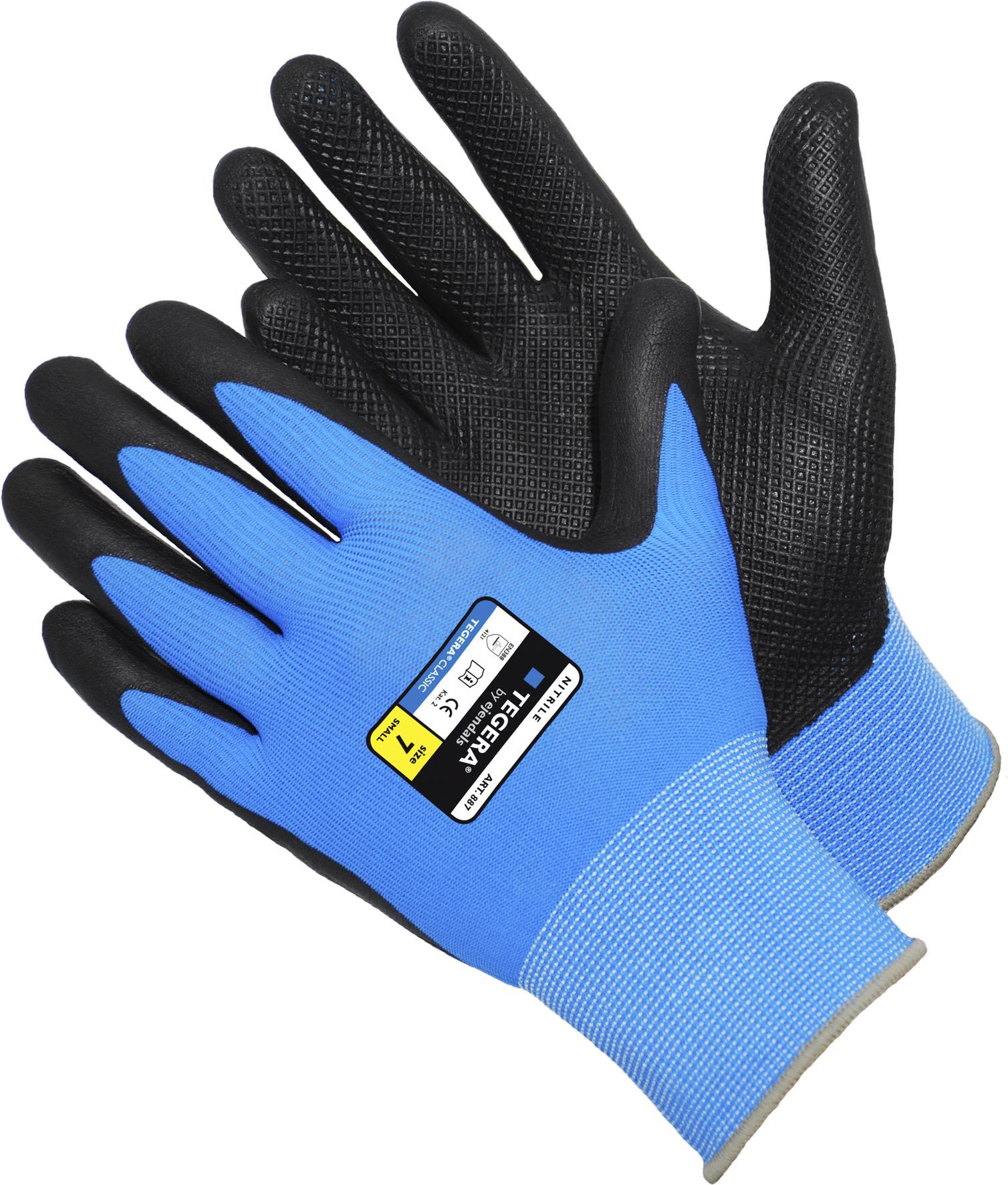 Tegera 887 Montagehandske nitril, lycra, polyester 8