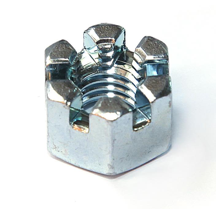 REYHER 009358100240000 Kronmutter MKHM-8 FZB, DIN 935 M24, 25-pack