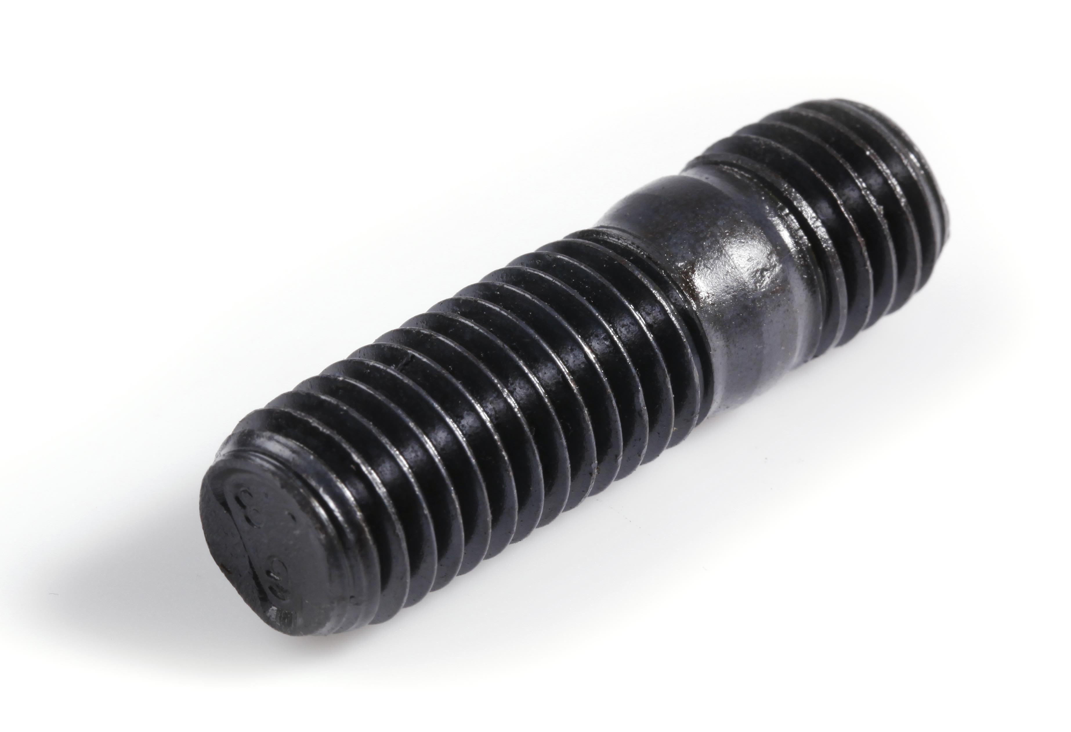 REYHER 009388000200080 Pinneskue MPS 8.8, DIN 938, ubehandlet 20x80 mm, 10-pakning