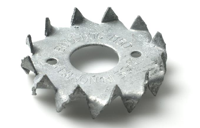 Arvid Nilsson 83326075 Tandbricka Bulldog, 2-sidig, FZV 75x26 mm, 100-pack