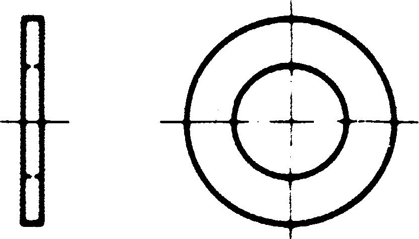 REYHER 001256019084000 Rundskive Polyamid, DIN 125 A 8,4x17x1,6 mm, 200-pakning