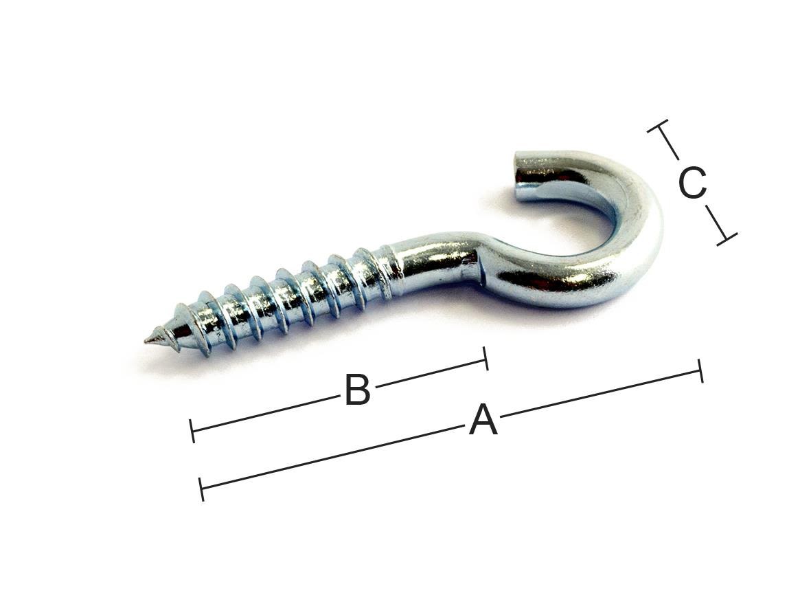 Habo 41673 Lampkrok 23 Z 75 mm, 5-pack