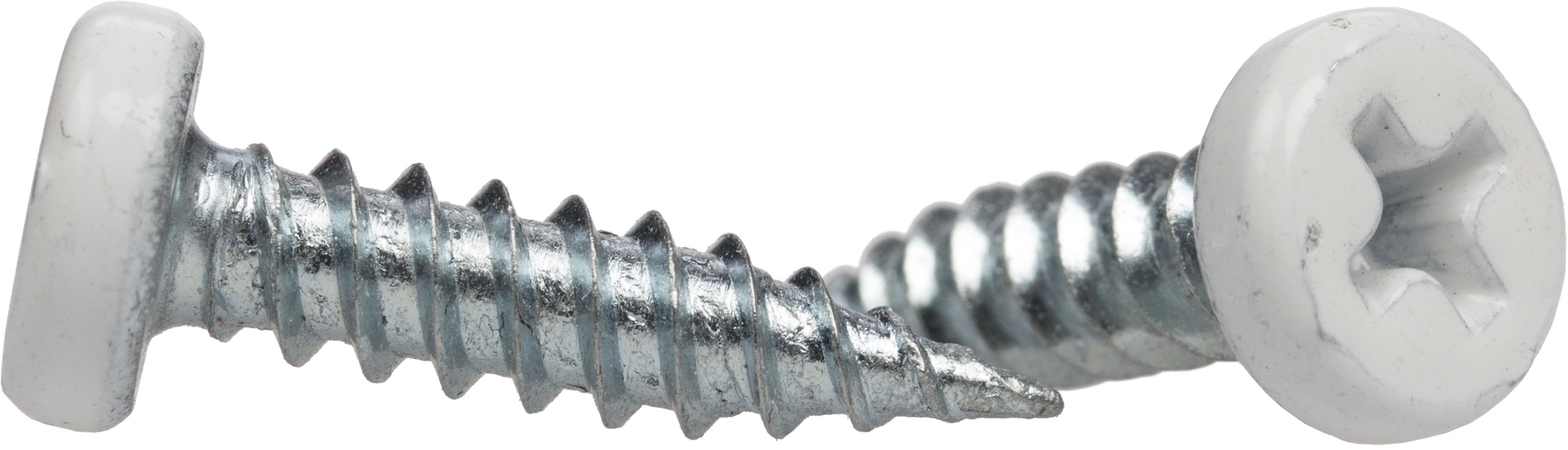 Ejot 905410 Monteringsskrue Ejofix-P, Rund PH2, 1000-pakning Hvit, 4,2 x 16 mm