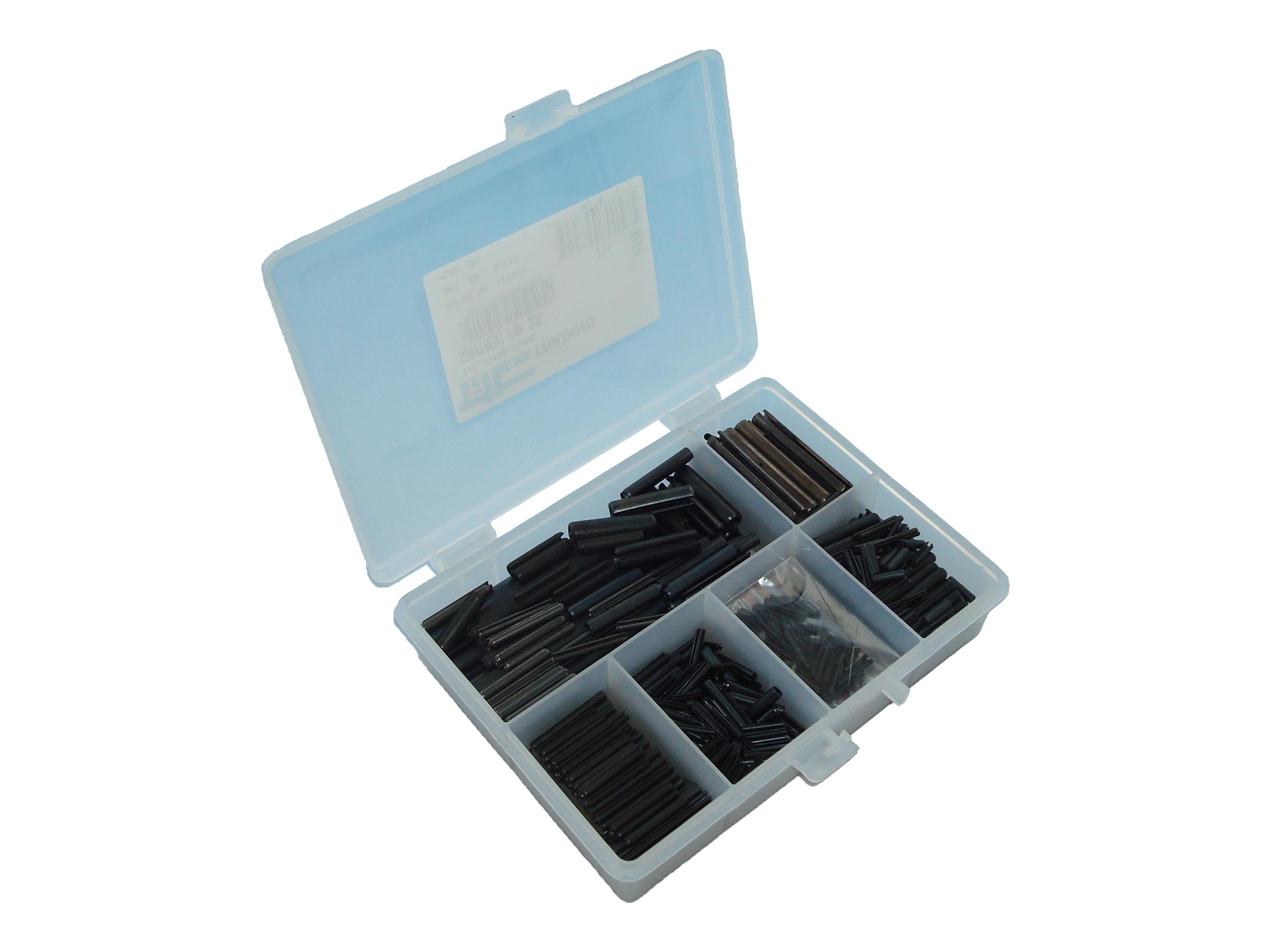 Tilka 80157 Rörpinnesortiment 1,5-8 mm, fosfaterade