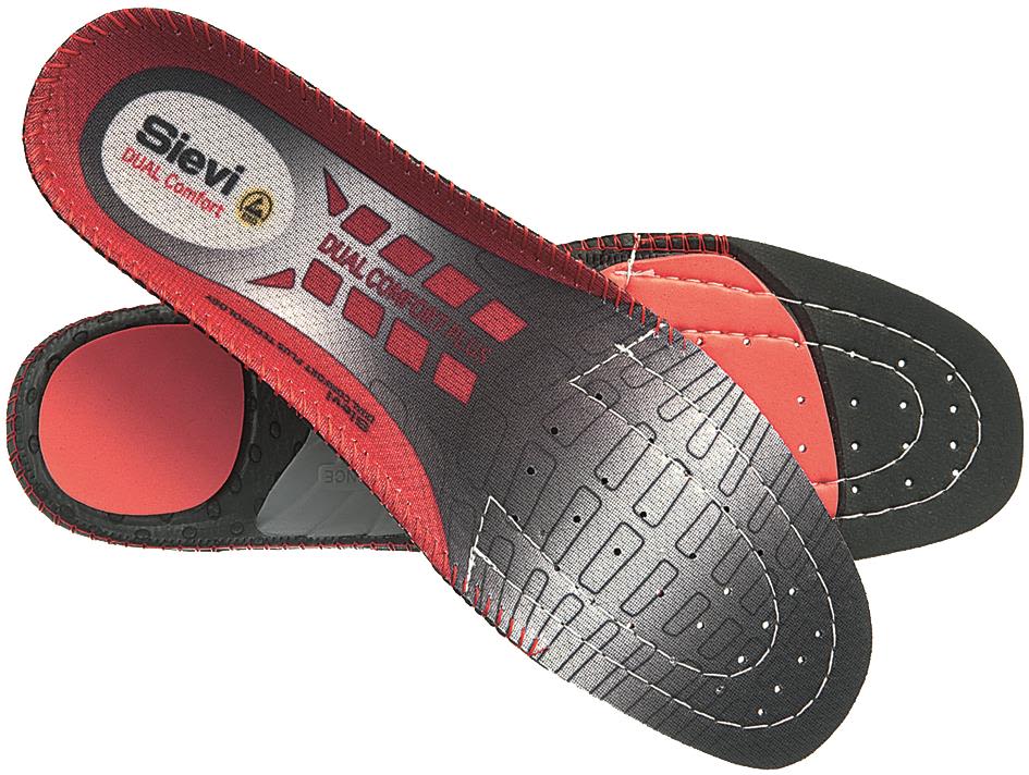 Sievi Dual Comfort Plus Inläggssula röd, neutral Röd