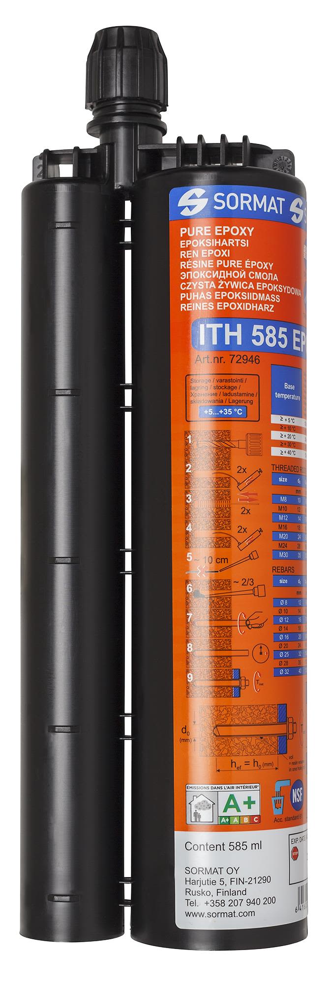 Sormat 9640072946 Ankermasse 585 ml, 12-pakning