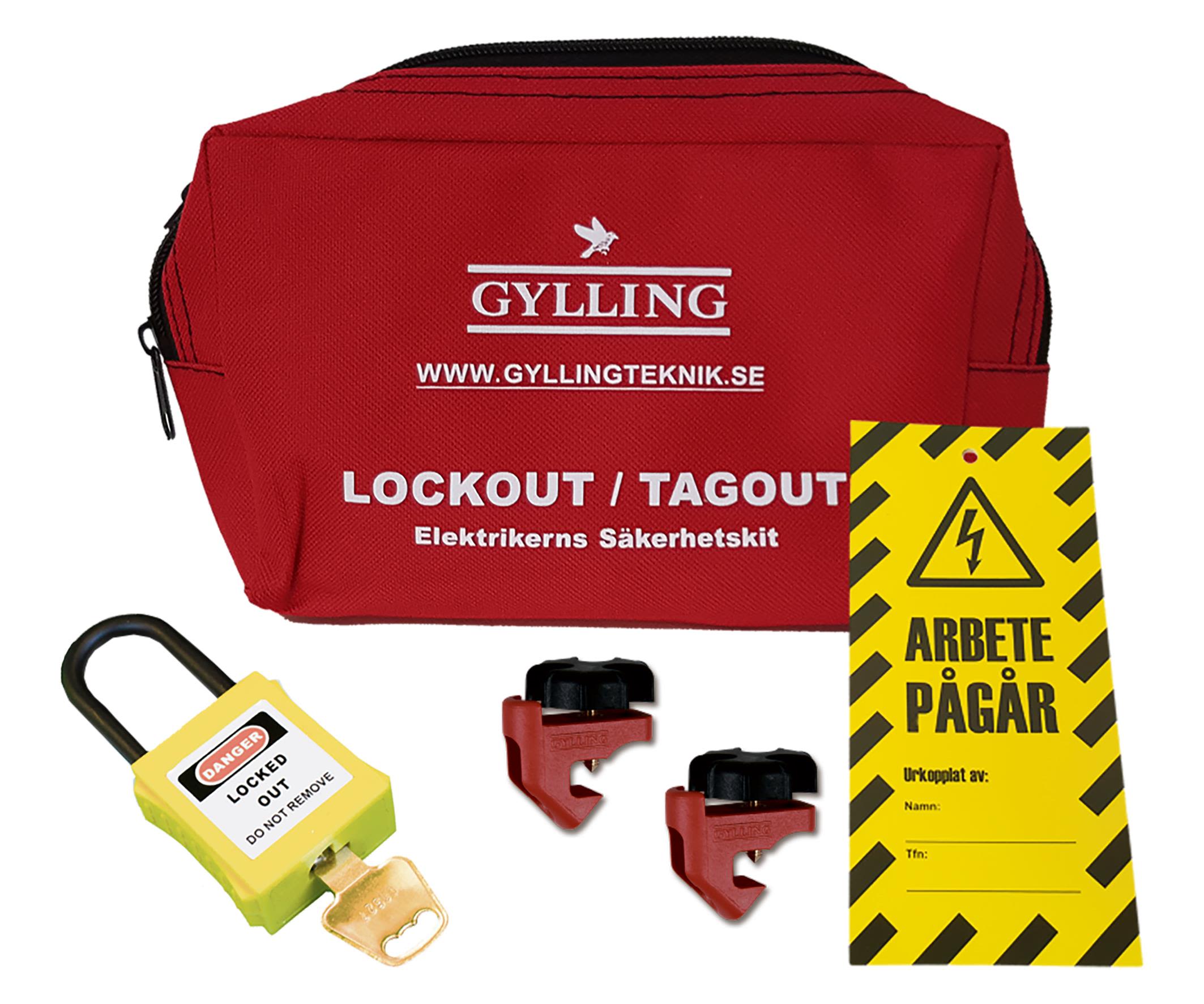 Sunwind 309859 Dvärgbrytarlås 13 delar, i bag