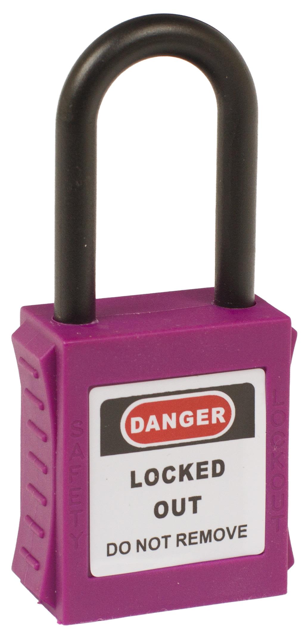 Sunwind Lockout KA 2155326 Hänglås 21x40x45 mm Lila