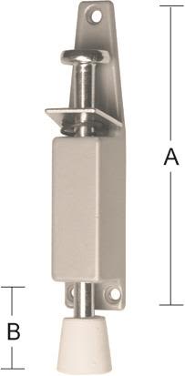 Habo 2024 Dörrhållare silver 120x22-52 mm, 1-pack