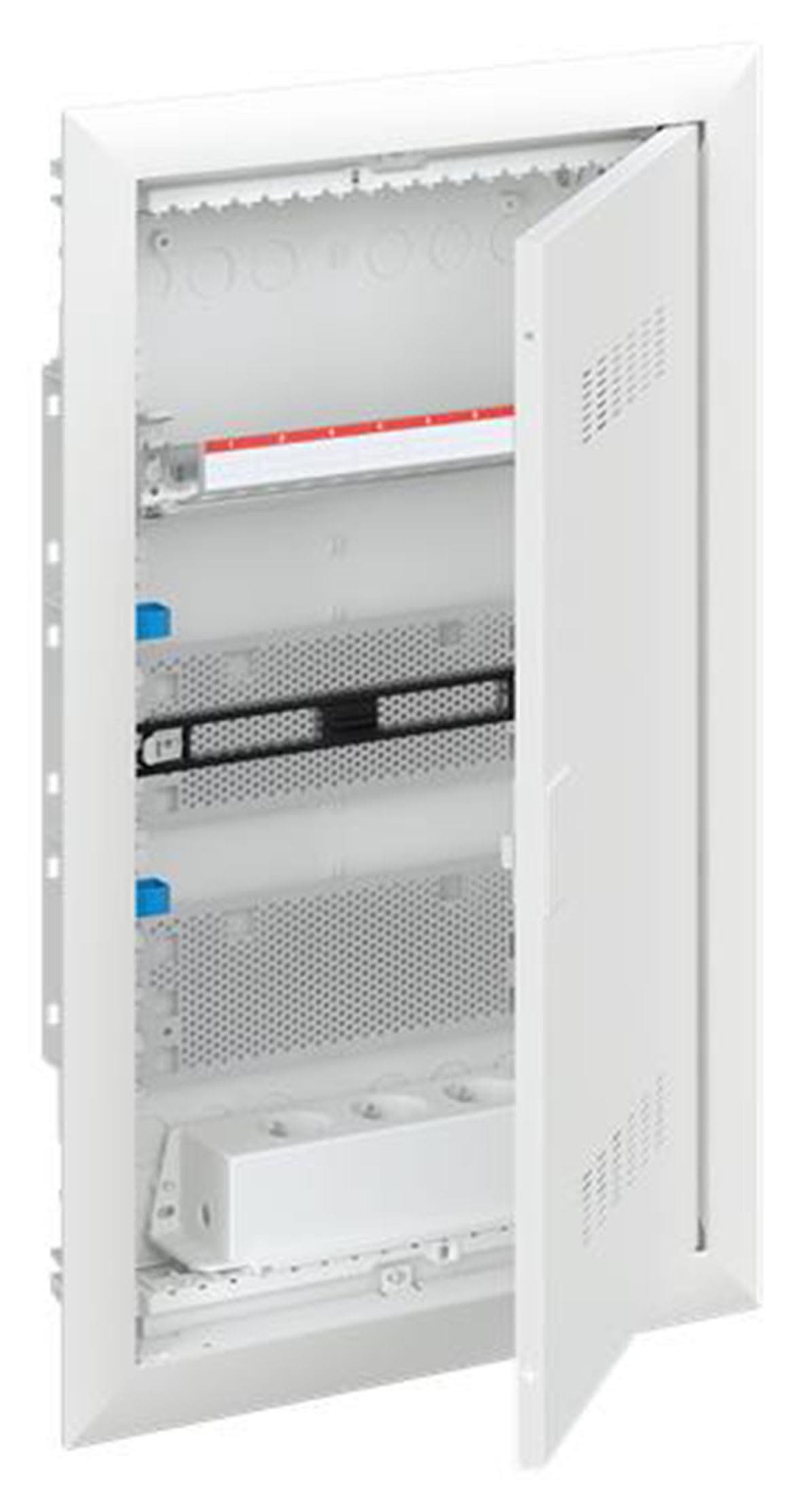 ABB UK600 2CPX031384R9999 Normcentral infälld, patch, ventilerad dörr 3-radig