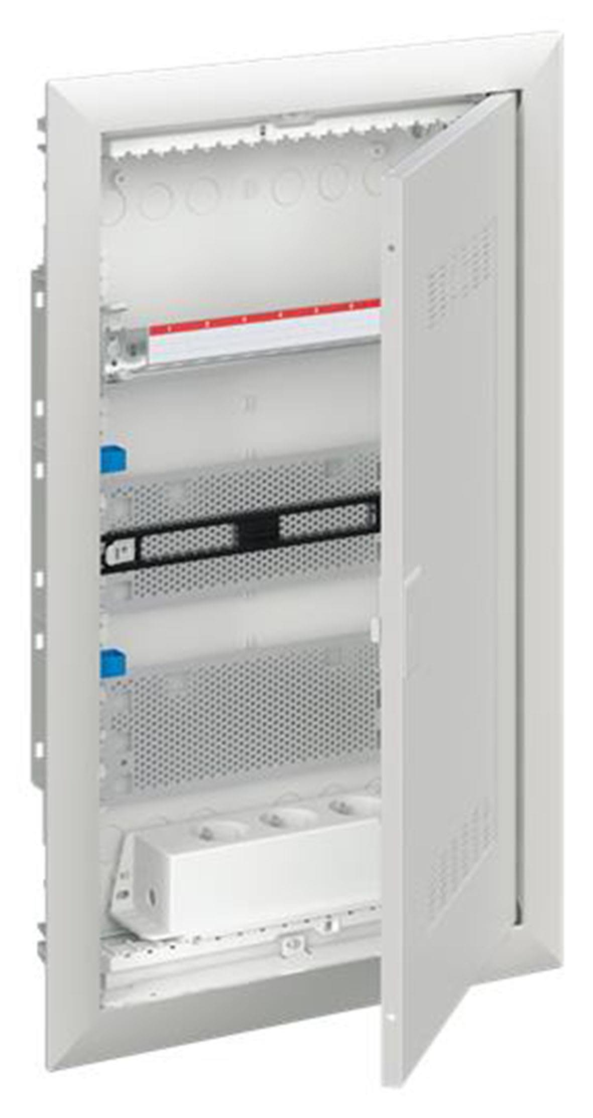 ABB UK600 2CPX031387R9999 Normcentral infälld, patch, Wifi-dörr 3-radig