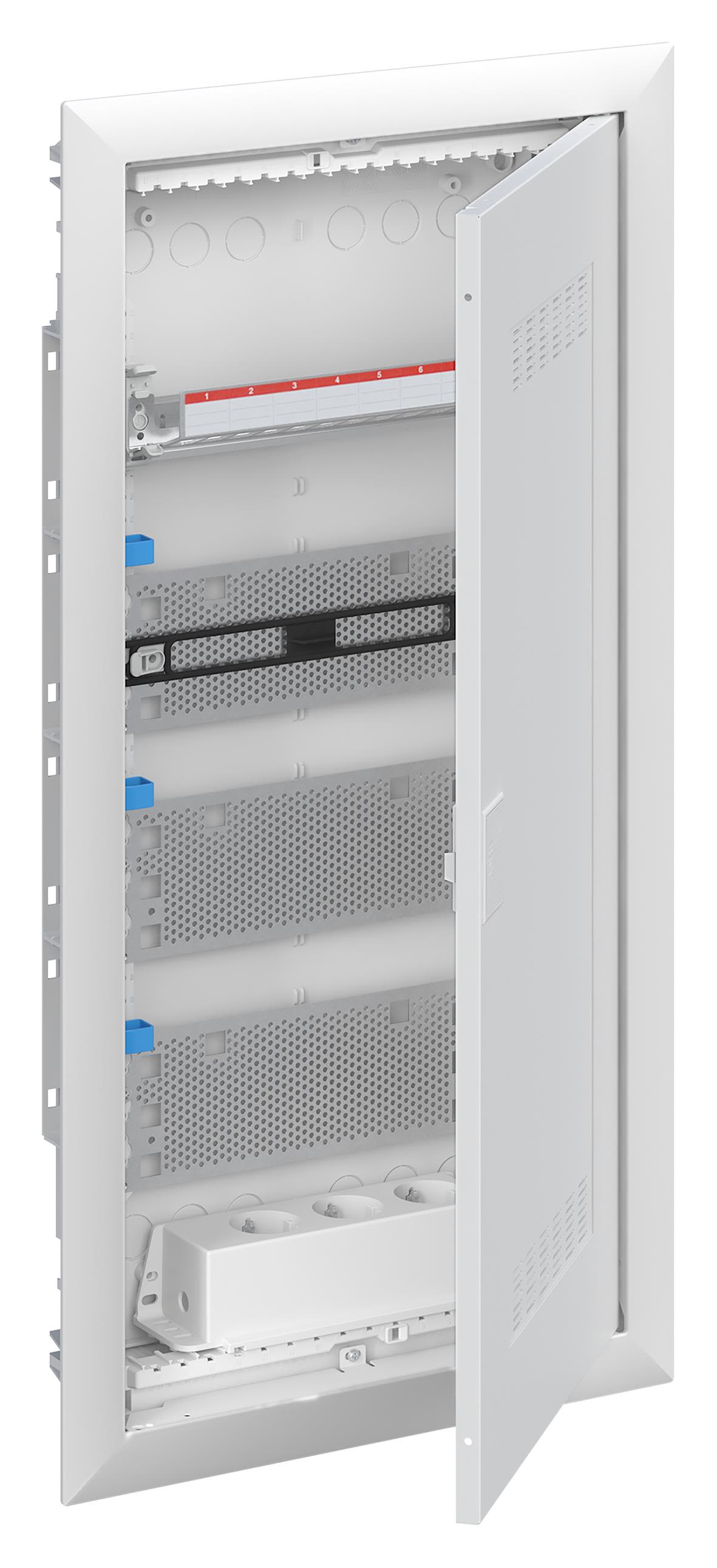 ABB UK600 2CPX031388R9999 Normcentral infälld, patch, Wifi-dörr 4-radig