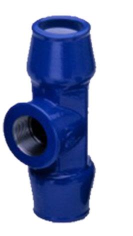 Vatette FG037110520 T‑kobling 90°, forkrommet, redusert 22 x 15 mm