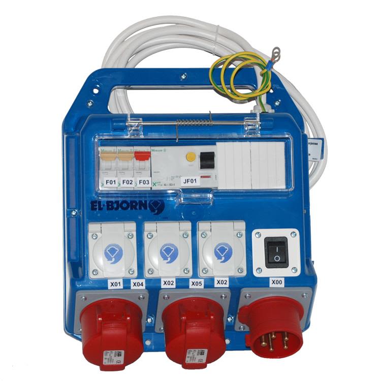 El-Björn U 16MiniCO/1/32-1 EN SEFI Containercentral 16A, IP44