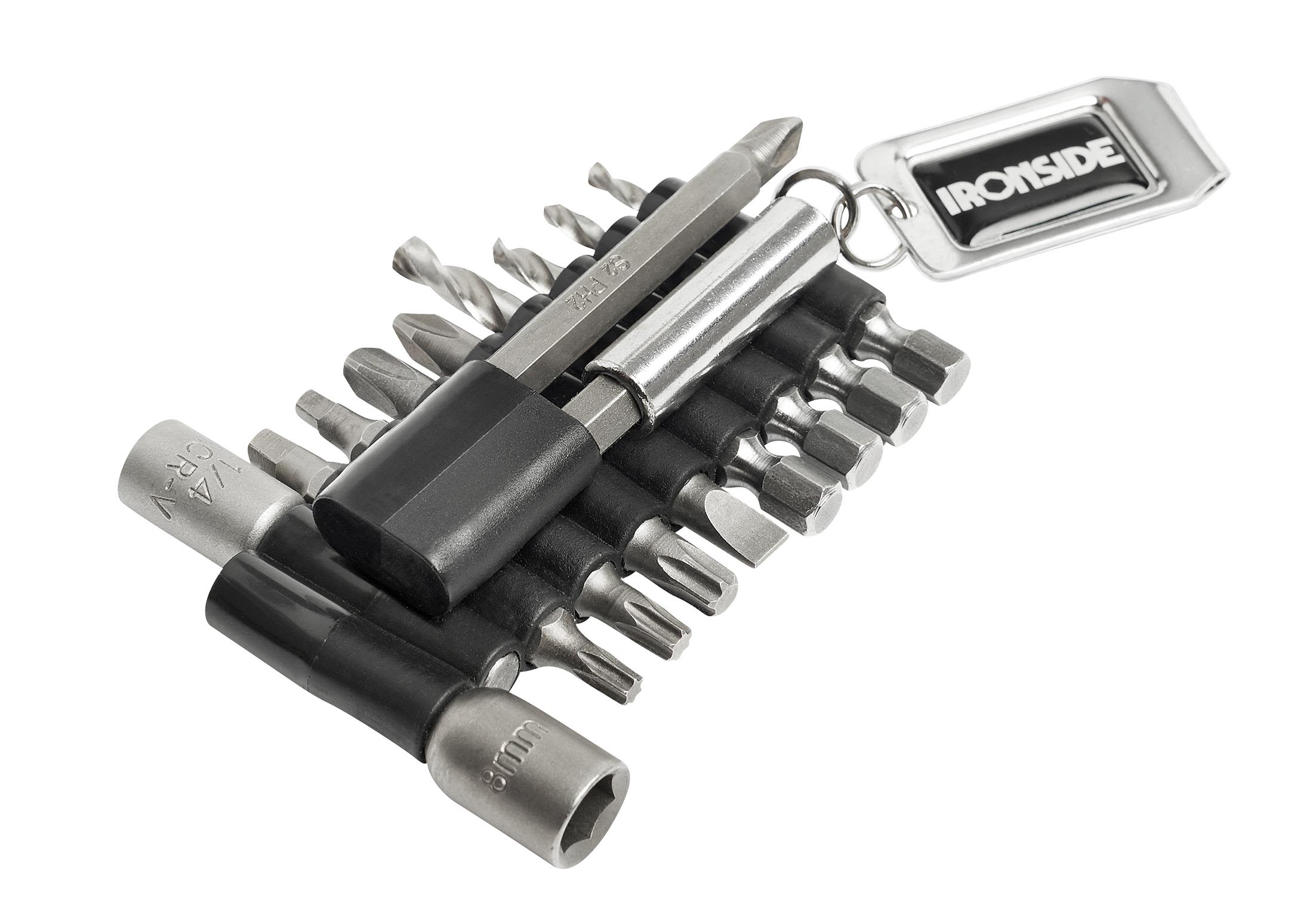 Ironside 100332 Bitssats 16 delar, 1/4