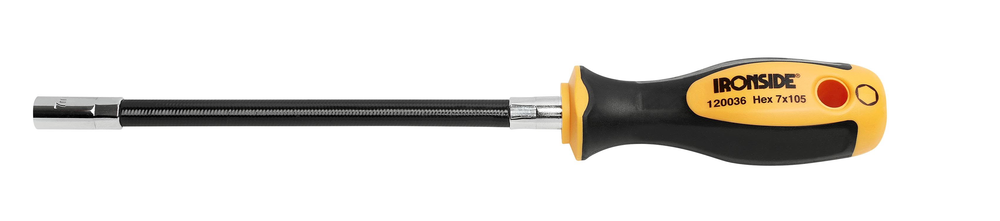 Ironside 120042 Slangeskrutrekker bøyelig, 275 mm 7 mm