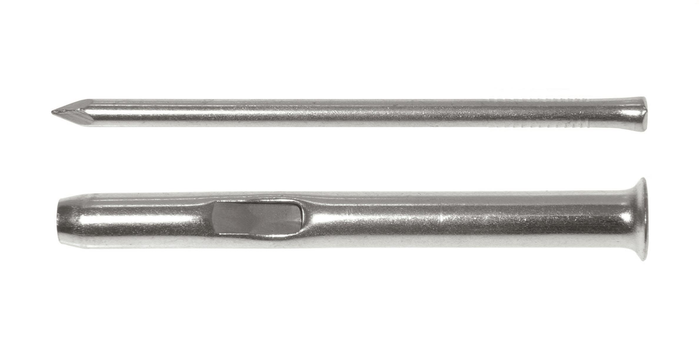 Gunnebo Z400538 Hemaspiker FZB, 50-pakning 90 x 8 mm, med krage